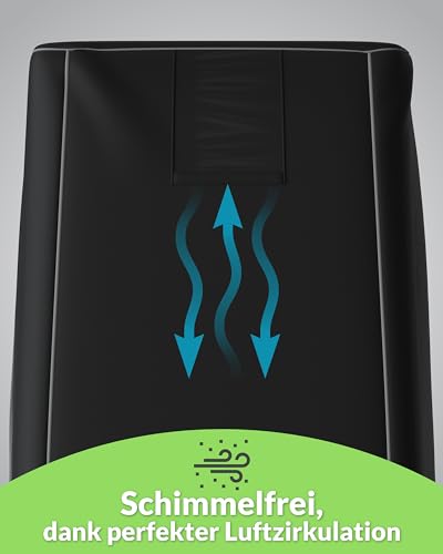 Universal Fahrradanhänger Abdeckung als Regenschutz und Sonnenschutz für Thule, Croozer Qeridoo,Hundeanhänger oder Kinderwagen -Perfektes Zubehör als Faltgarage und Regenverdeck