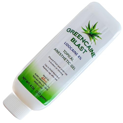 Blast Numbing Cream Lidocaine 4% Professional Size Large 4 Oz Tub...
