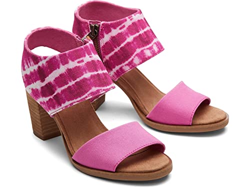 Image of TOMS Majorca Cutout Fuchsia Rose 6.5 B (M)