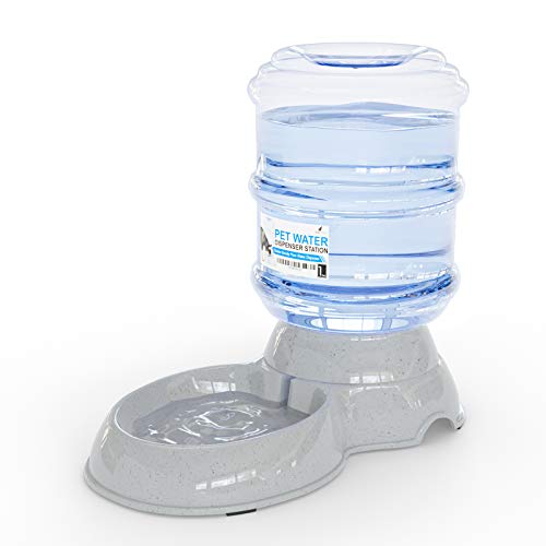 Noa Store Automatic Pet Water Dispenser | 1 and 3 Gallon Cat Water Dispenser and Cat Food Dispenser, H20, BPA-Free…