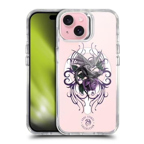 Coque iPhone 15 Anne Stokes antichoc pour style de vie urbain
