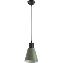 Modavize Pera  zel Tasar m Modern Dekoratif Cafe Mutfak Salon Koyu Ye il Renk Tekli Sark t Avize Koyu Ye il 71 x 45