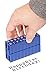 Contact USA Large 36-Piece American Typewriter Pegz Connectable Lowerase Alphabet Stamp Set, Navy