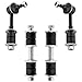 WEDOAUTO 4Pcs Suspension Kit Front & Rear Sway Bar End Links Stabilizer Bar End Link Driver Passenger Side Fit For Mitsubishi Lancer 2002 2003 2004 2005 2006 2007 FWD 2.0L 2.4L Replace# K90247 K80374