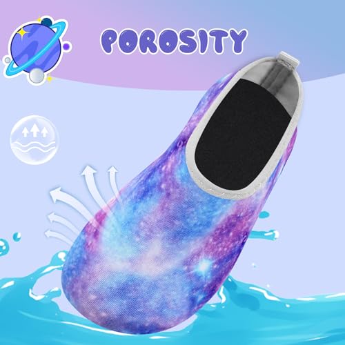 Image of Kids Water Shoes Girls Boys Outdoor Quick Dry Barefoot Aqua Socks for Toddler Sport Beach Swim Surf