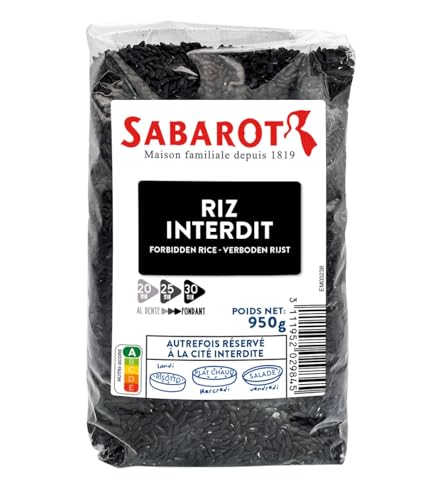 Sabarot - Riz noir Interdit - Sachet 950g