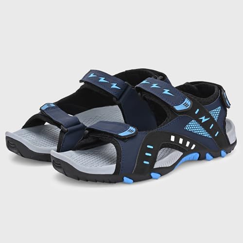 Image of Centrino Men's Phylon Sandals | Lightweight Sports Sandals with Adjustable Straps | Cushioned Comfort Outdoor & Casual Wear | Durable Grip Sole Walking Sandals (9353)