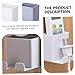 STOBOK 2pcs Wall-mounted Phone Charging Holder Self-adhesive Socket Storage Racks for Organizing Cables and Remote Controls Space-saving Design