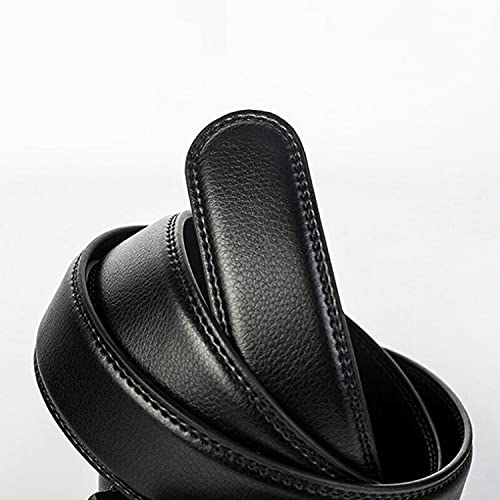Adjustable Business/Casual Automatic Belt Black Genuine Leather Belts for Men3