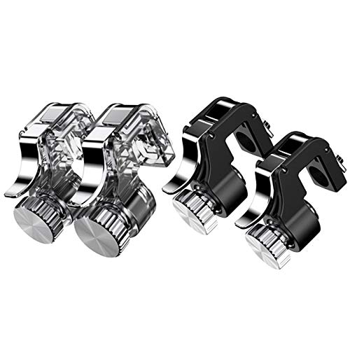 Faironly Metal Smart Phone Mobile Gaming Trigger For Pu-Bg Mobile Gamepad Fire Button Aim Key L1 R1 Shooter Pu-Bg Controller Blue Electronics #TOP1