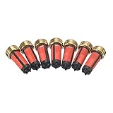 NOBRIM 20pcs/Pack OEM MD619962 Auto Car Petrol Fuel Injector Micro Filter Compatible with Mitsubishi Automobile Spare Parts 14 * 6 * 3mm