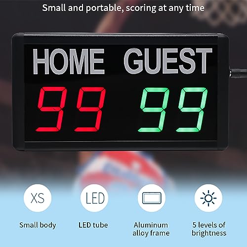 Marcador digital LED multideportivo para interiores miniatura 2