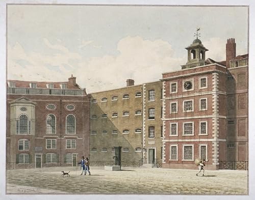 Tableaux peinture sur toile Bridewell Londres Hosmer Shepherd déco chambre 60x90cm