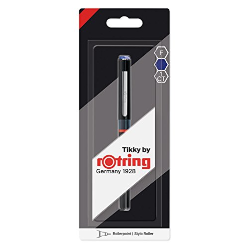 rOtring Tikky Rollerpoint Pen, Fine, Blue Ink