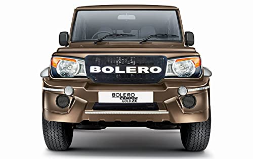 Image of CAR SAAZ Front Grill Alpha with LED Compatible with Bolero Type 3(2011-2019)