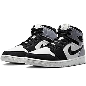 ［ナイキ］ エア ジョーダン 1 ミッド SE W AIR JORDAN 1 MID SE セイル/ライトスチールグレー/ブラック DV04..." 