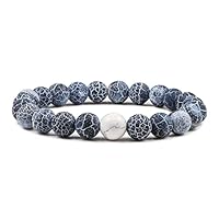 Tijgeroog & Citrien Armband - Uniek stuk - Natuurstenen - 8 mm - Maat 16 - België
