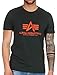 Produktbild Alpha Industries Herren Basic T-Shirt,Grün (Dark Petrol 353), Large