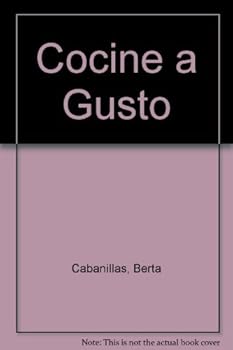 Hardcover Cocine A Gusto Book
