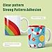 HTVRONT Sublimation Coating for All Hard Substrates-Glossy Waterproof Sublimation Coating for Mugs, Glass, Tumblers, Sublimation Coating for Ceramics, Tiles, Stainless Steels with Super Adhesion