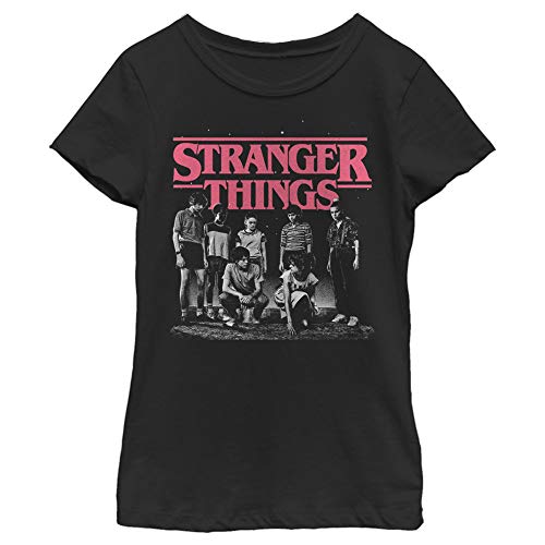 Fifth Sun Things Stranger Fade Girls Short Sleeve Tee Shirt