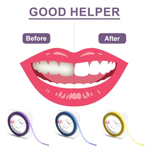 3pcs dental polishing strip teeth sanding grinding tool tooth polish abrasive supplies kit for chipped teeth sandpaper clean dental floss file finishing professional amp home use yellow blue purple