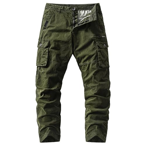 Men's Casual Cargo Pants Military Army Camo Tactical Pants Combat Workout Pants Casual Tactical Pants with Pockets
