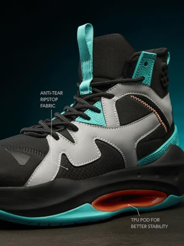 Image of The Souled Store Originals : Earth Men and Boys Lace Up High Top Sneakers