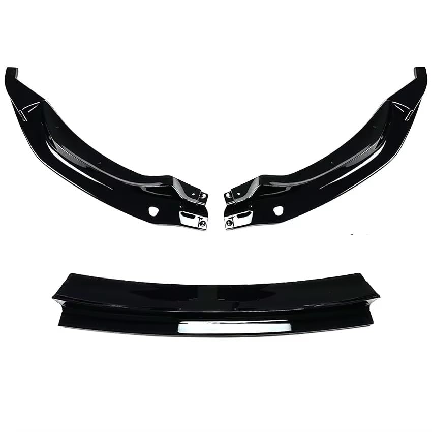 3PCS Auto Paraurti Anteriore Lip Spoiler Splitter Diffusore Splitter Copertura Della Protezione Kit Corpo Per M3 F80 Per M4 F82 F83 2015 2016 2017 2018 2019 2020 Tuning
