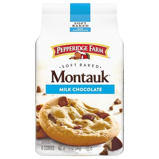 Pepperidge Farm Montauk Soft Baked Milk Chocolate Cookies, 8.6 oz. Bag