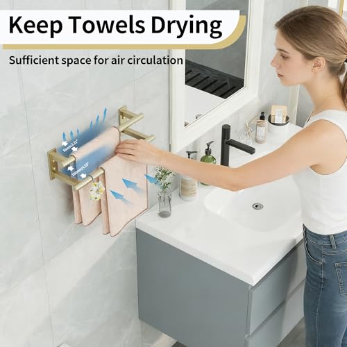 Porte serviette de bain antirouille pour résoudre les problèmes d'humidité