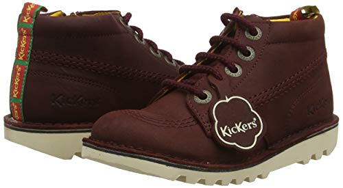 Kickers Kick Hi, Stivali Classici, Viola (Burgundy...