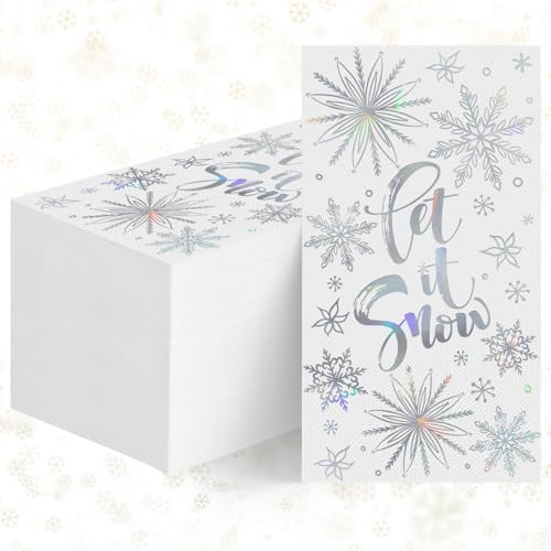 Servilletas de papel desechables de Navidad Horaldaily para banquetes, buffet y toalla de mano