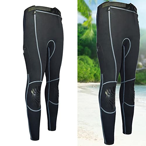Calça masculina de neoprene para mergulho de 3 mm Stretchy50+ Surf Swim Bottoms - 2GG