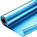 Cellophane Wrap 40"Inch x 100'Ft Blue Mylar Sheet Cellophane Roll Great Wrapping Paper for Craft Basket