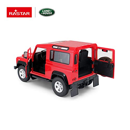 Rastar Radio Remote Control 1/14 Scale Land Rover Denfender Licensed Rc Model Car (Red) #TOP3