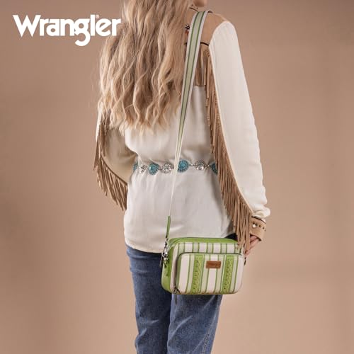 Image of Wrangler Crossbody Bag for Women Western Cowgirl Crossbody Purses with Guitar Strap