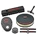 Proform 141-758 Black Crinkle Engine Dress-Up Kit with Red Chevrolet/Bowtie Logo for Small Block Chevy