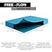 The Bedroom Store Free-Flow Full Motion Mattress, Hardside Waterbed Bladder with Reinforced Corners, 18ml Smooth Vinyl (Queen (U.S. Standard))