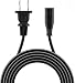 Sollrty AC Power Cord Plug Lead Charger for Yagud ZF0801 ZF-0801 50W Under Desk Elliptical Machine Charging Cable Power Supply