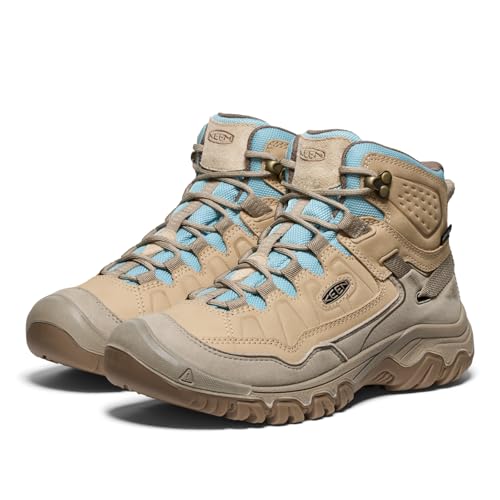 Image of KEEN Women's Targhee 4 Mid Height Durable Comfortable Waterproof Hiking Boots