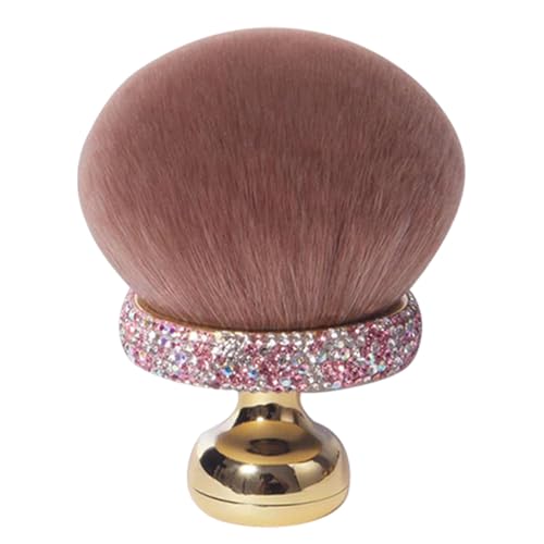 キノコメイクブラシ | 女性用チークファンデーションブラシ コスメツール - ママや妻へのプレゼントに最適なソフトコンパクトなスムースアプリケーションメイクアクセサリー