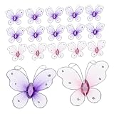 Photo Gallery cabilock 50 pezzi farfalle in rete con glitter e gemme decorazioni da te per matrimoni e feste farfalle artigianali resistenti e leggere per addobbi e casa Photo Gallery cabilock 50 pezzi farfalle in rete con glitter e gemme decorazioni da te per matrimoni e feste farfalle artigianali resistenti e leggere per addobbi e casa