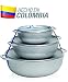 Produktbild IMUSA Traditioneller kolumbianischer Kaldero Aluminium-Deckel 18 by 24 by 28cm silber