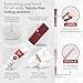 RB RENATA BEAUTY Tint Kit – Cream Hair Dye Kit with Developer and Application Brush for Spot Coloring - Covers Gray Hairs, Smudge-Proof, Long-Lasting Up to 4 Weeks, 20 Applications [Brown]