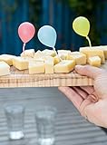 Kikkerland Balloon Party Picks, Set of 12