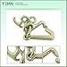 YSMN G70 Heavy Duty 4Pcs 5/16 RTJ Cluster Hook Set Replacement for Car Hauler Towing Trucks Wrecker ﻿