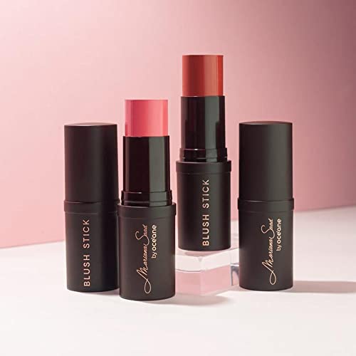 Blush em Bastão Coral Mariana Saad By Océane - Blush Stick Coral Kiss 14g