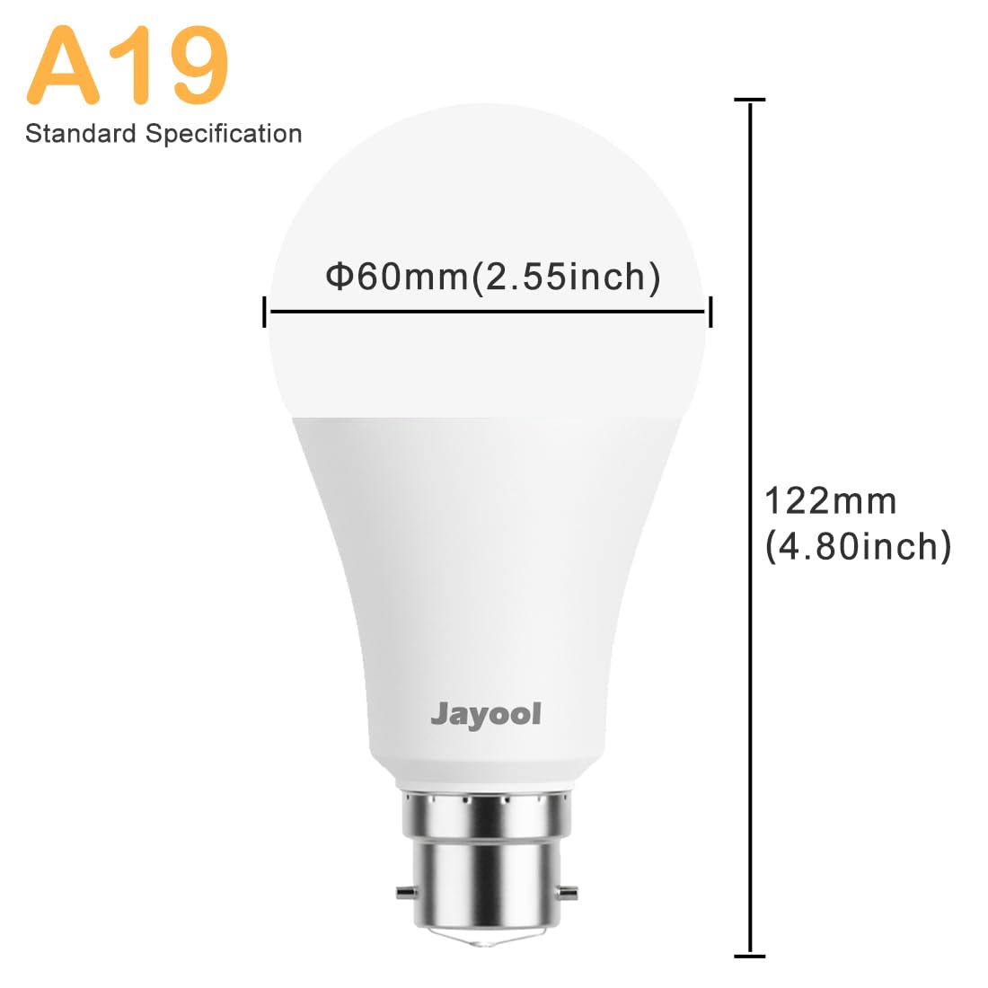 Ampoule Connectée Alexa，E27 Ampoule LED, Blanc Froid à Blanc Bhaud Réglable, 2700K-6000K, 1200LM =120W, No Google Home (Lot de 2)