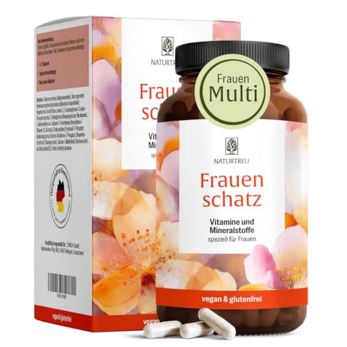 NATURTREU® Multivitamin & Mineralstoffe für Frauen - Vitamine für Frauen